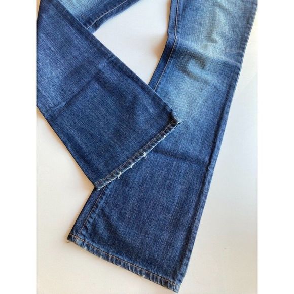 DOLCE & GABBANA Medium Rinse Mid Rise Boot Leg Jeans, Size 26 - Picture 4 of 12